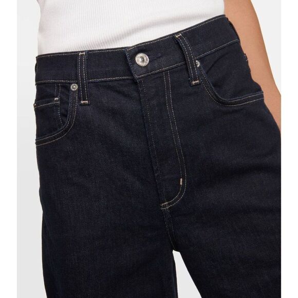 Citizens of Humanity Paloma Baggy Wide-Leg Jeans Solace Dark Indigo Size 28 - Picture 5 of 14